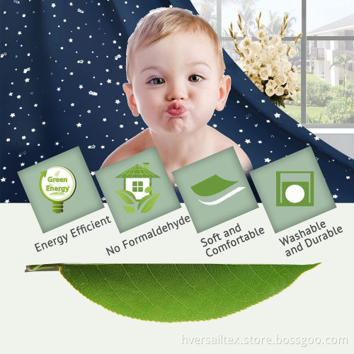 Sleep-Enhancing Magic Grommet Curtain